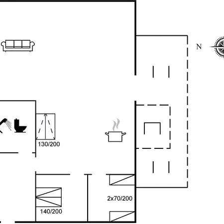 شقة Ringulf - 350m From The Sea By Interhome
